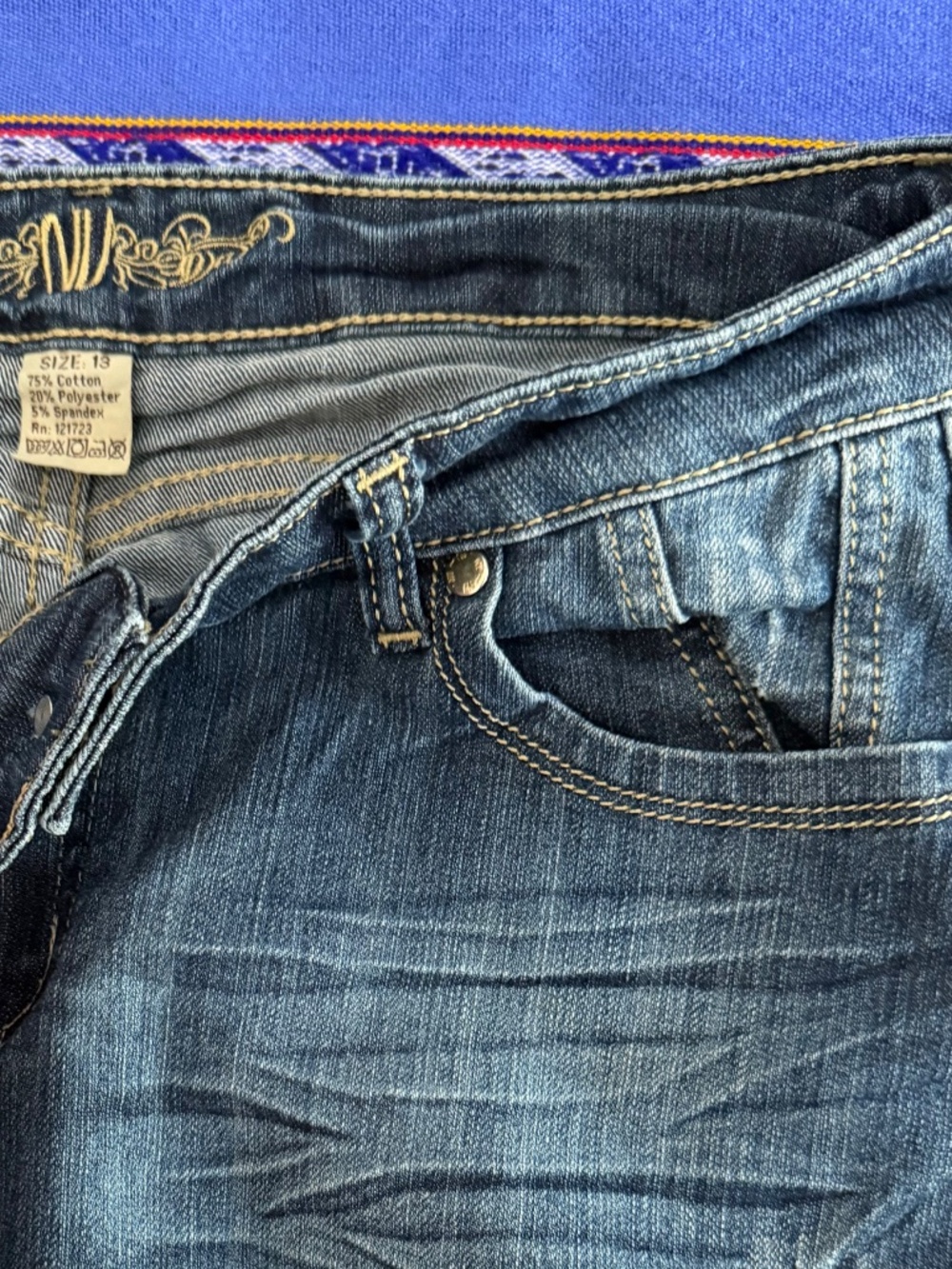 NV Bootcut Jeans - Size 13 (Juniors) - Picture 6 of 7